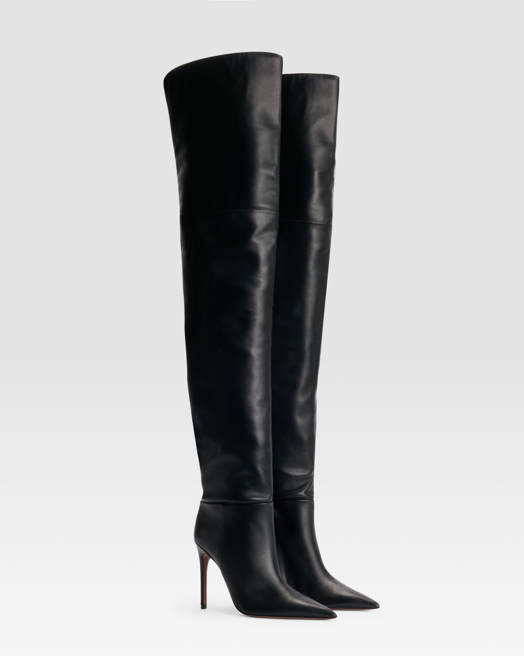 BOTTE CUISSARDE EN CUIR