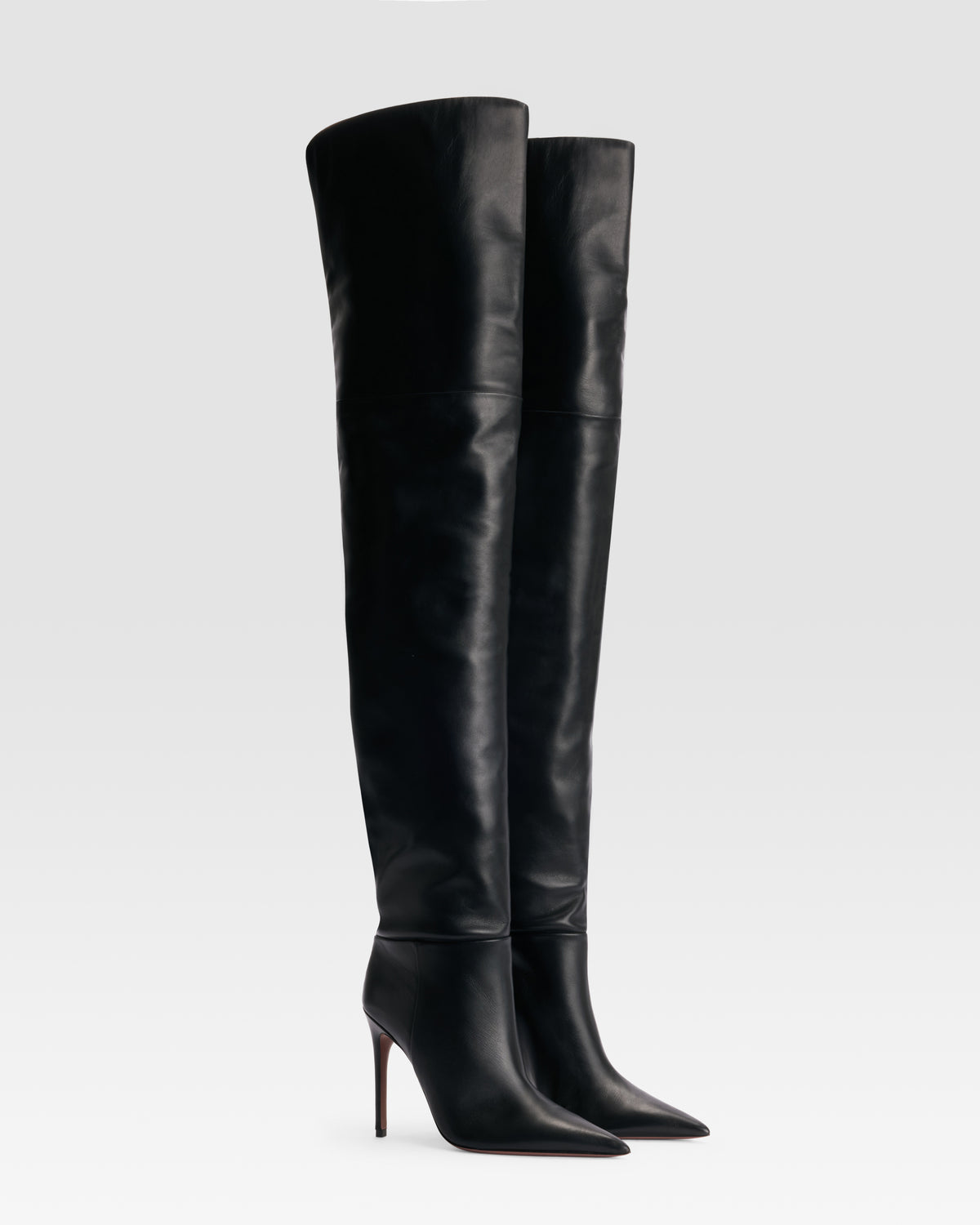 BOTTE CUISSARDE EN CUIR