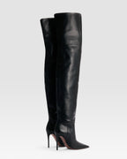BOTTE CUISSARDE EN CUIR