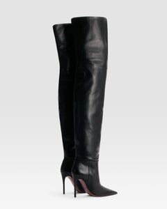 BOTTE CUISSARDE EN CUIR