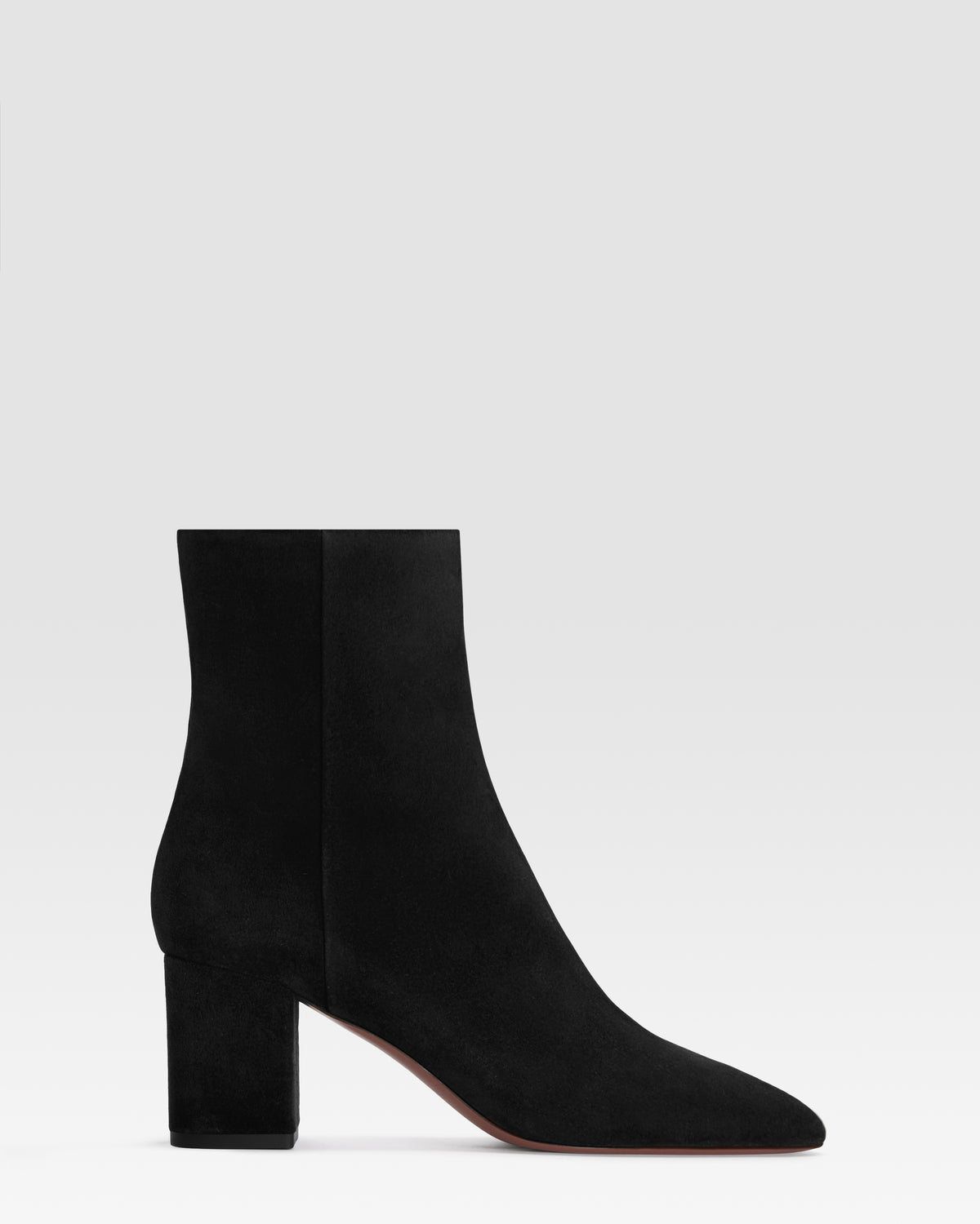 VELOURSLEDER ANKLE BOOT