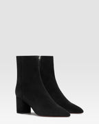 STIVALETTO IN PELLE SCAMOSCIATA