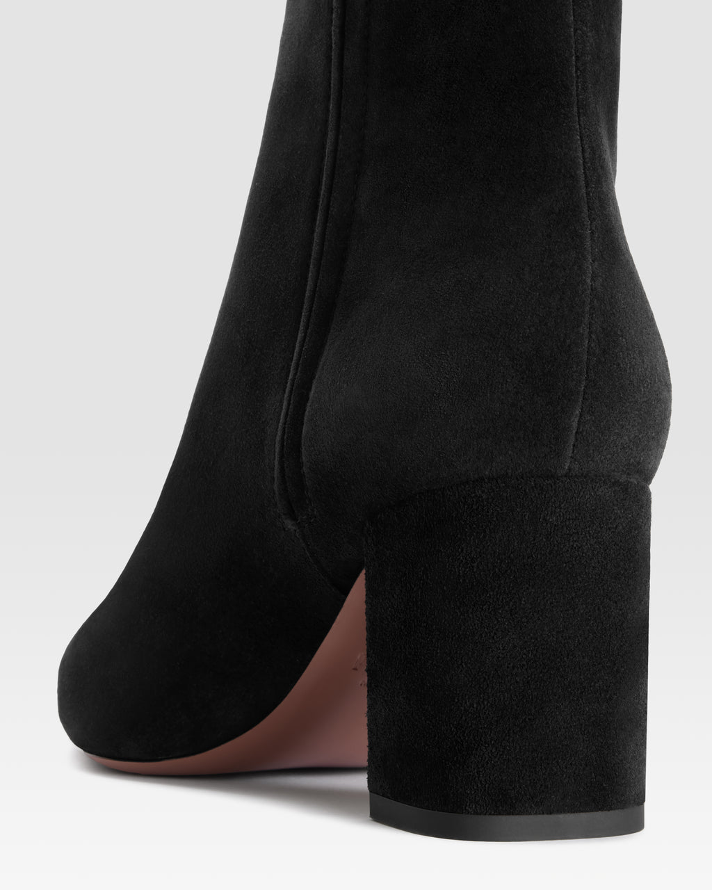 STIVALETTO IN PELLE SCAMOSCIATA