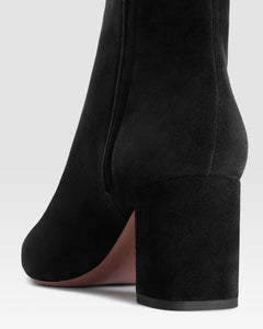 STIVALETTO IN PELLE SCAMOSCIATA