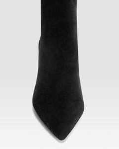 STIVALETTO IN PELLE SCAMOSCIATA