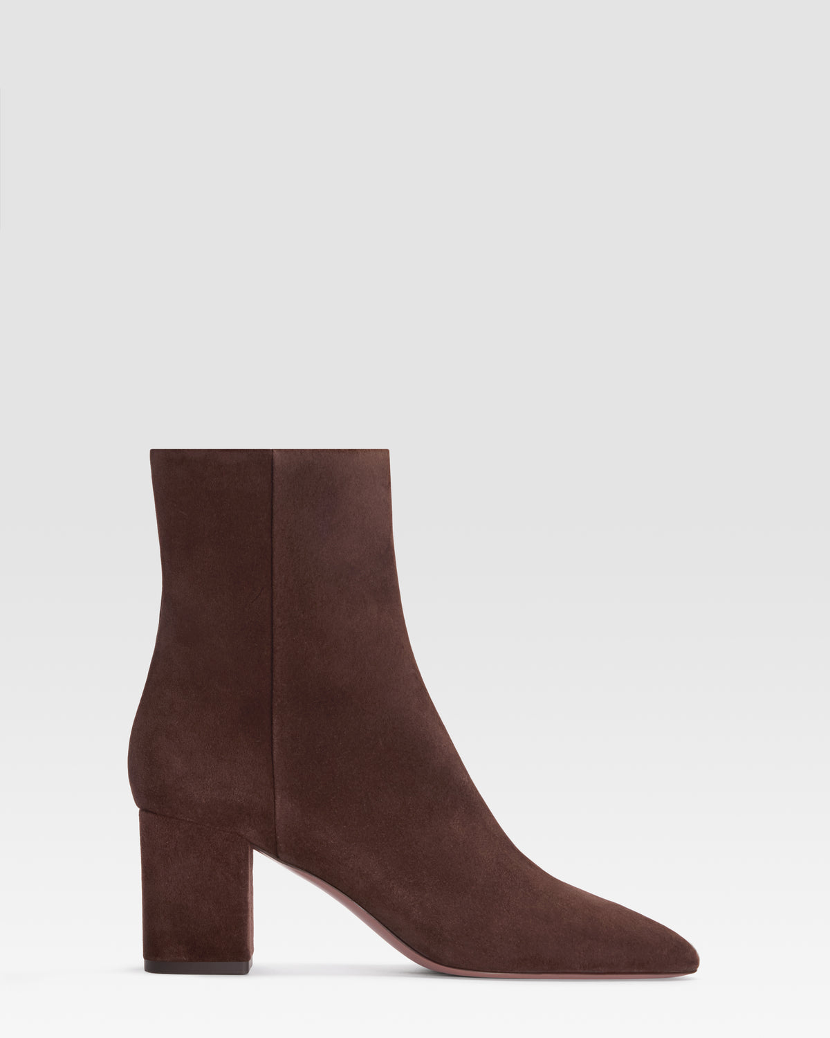 VELOURSLEDER ANKLE BOOT