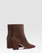 STIVALETTO IN PELLE SCAMOSCIATA