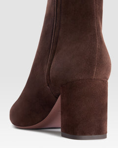 STIVALETTO IN PELLE SCAMOSCIATA
