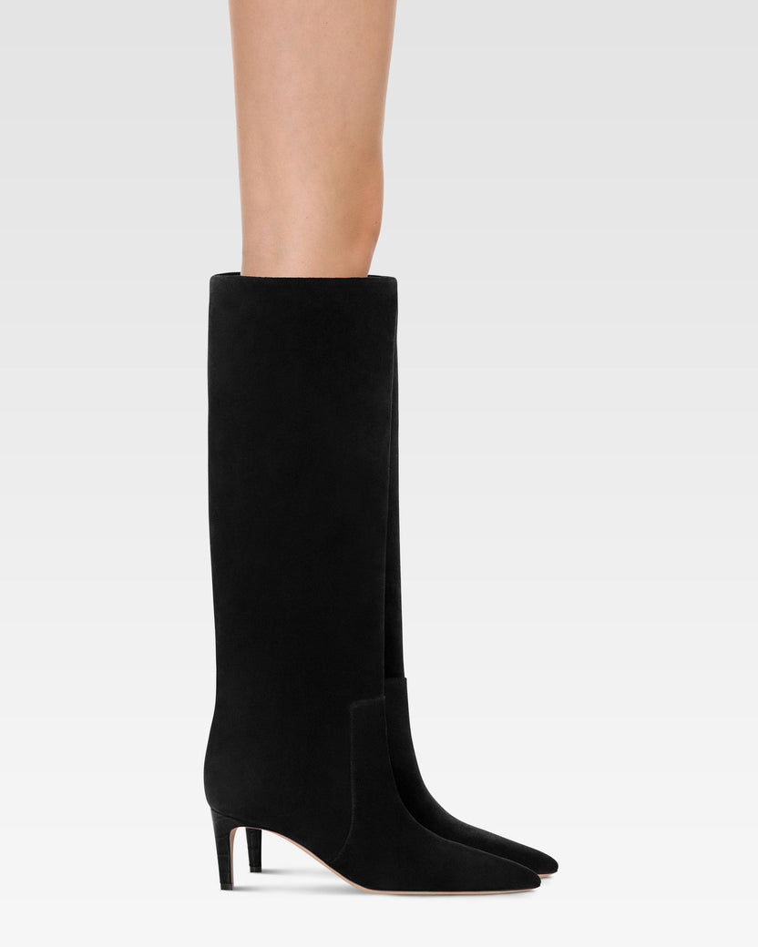 Suede boot