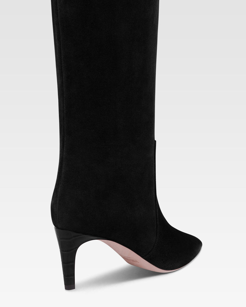 Suede boot