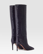 KROKO-PRINT STIEFEL