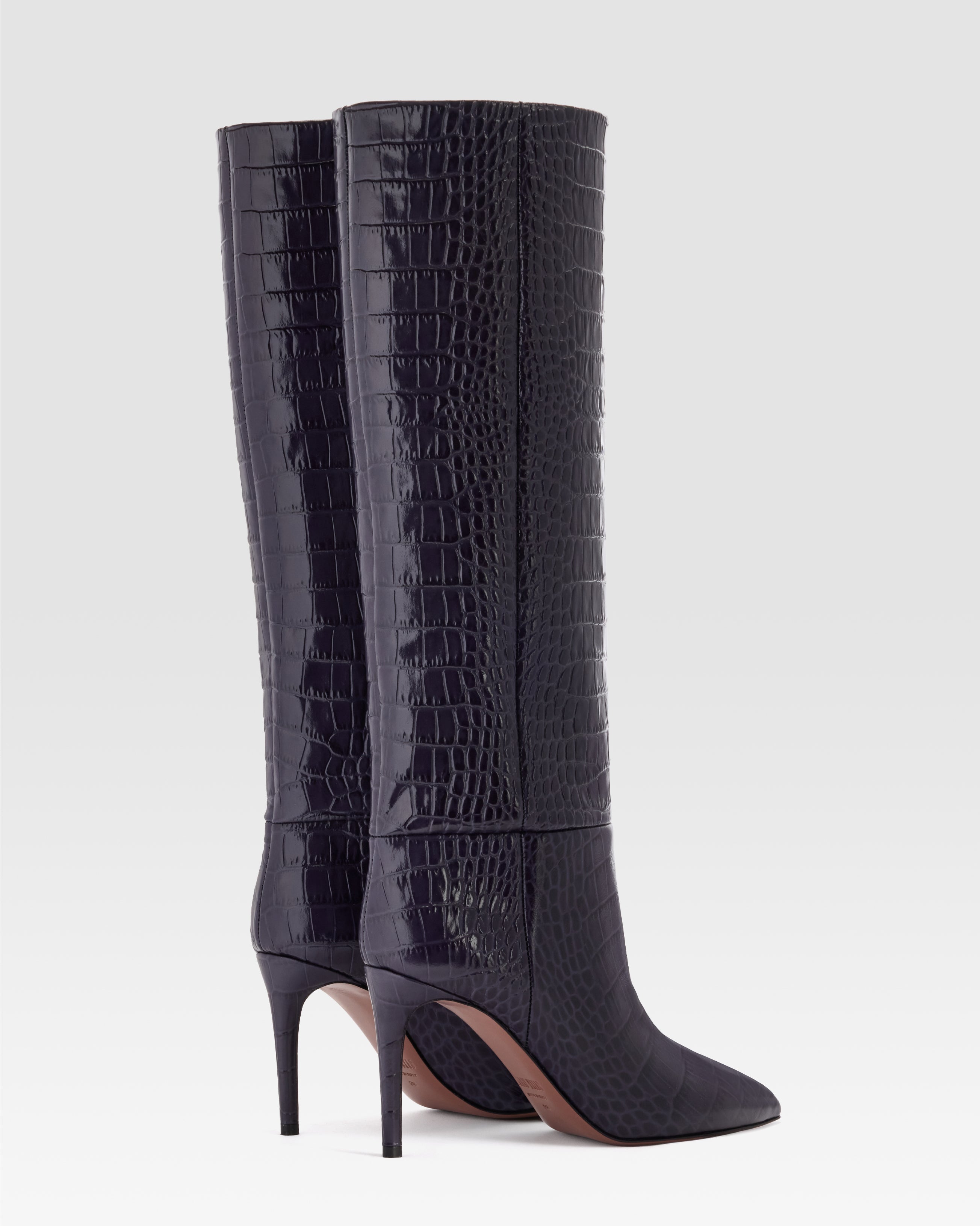 KROKO-PRINT STIEFEL