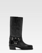 Botas de napa negra