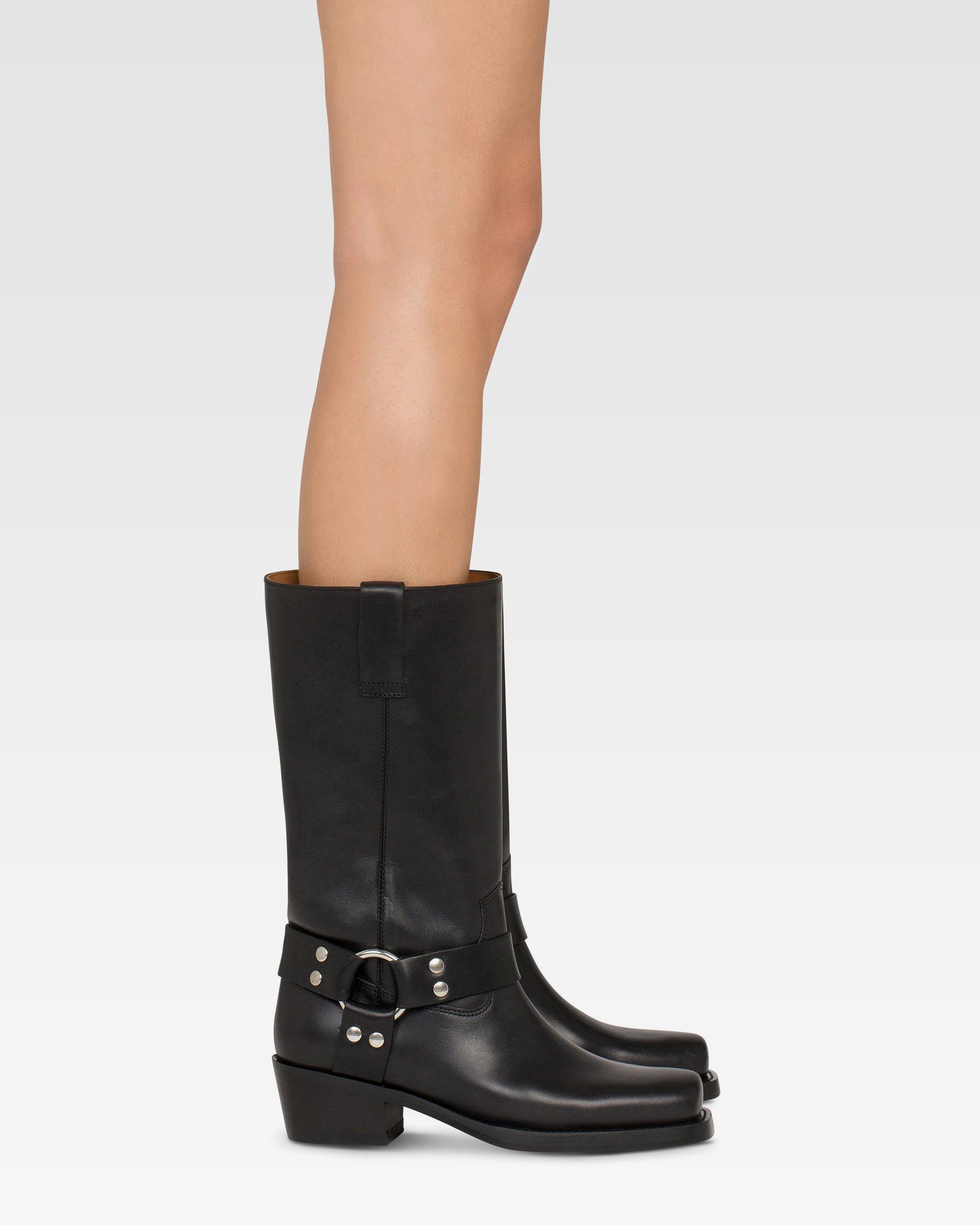 Lederstiefel
