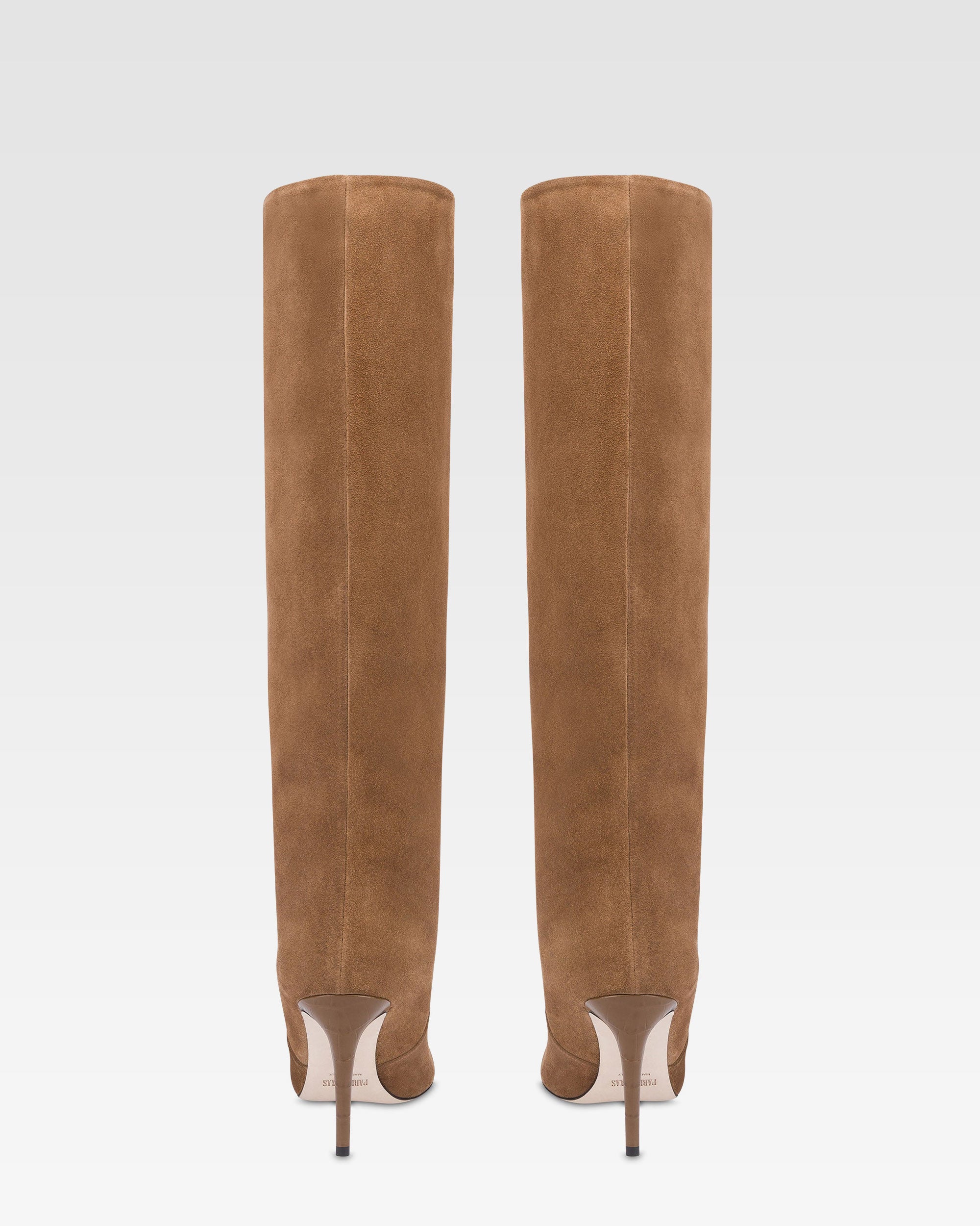 Botas de ante de becerro marrones