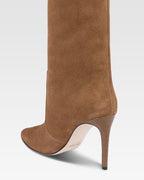 Botas de ante de becerro marrones