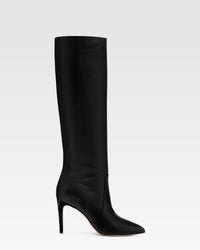 stivale in pelle — BLACK