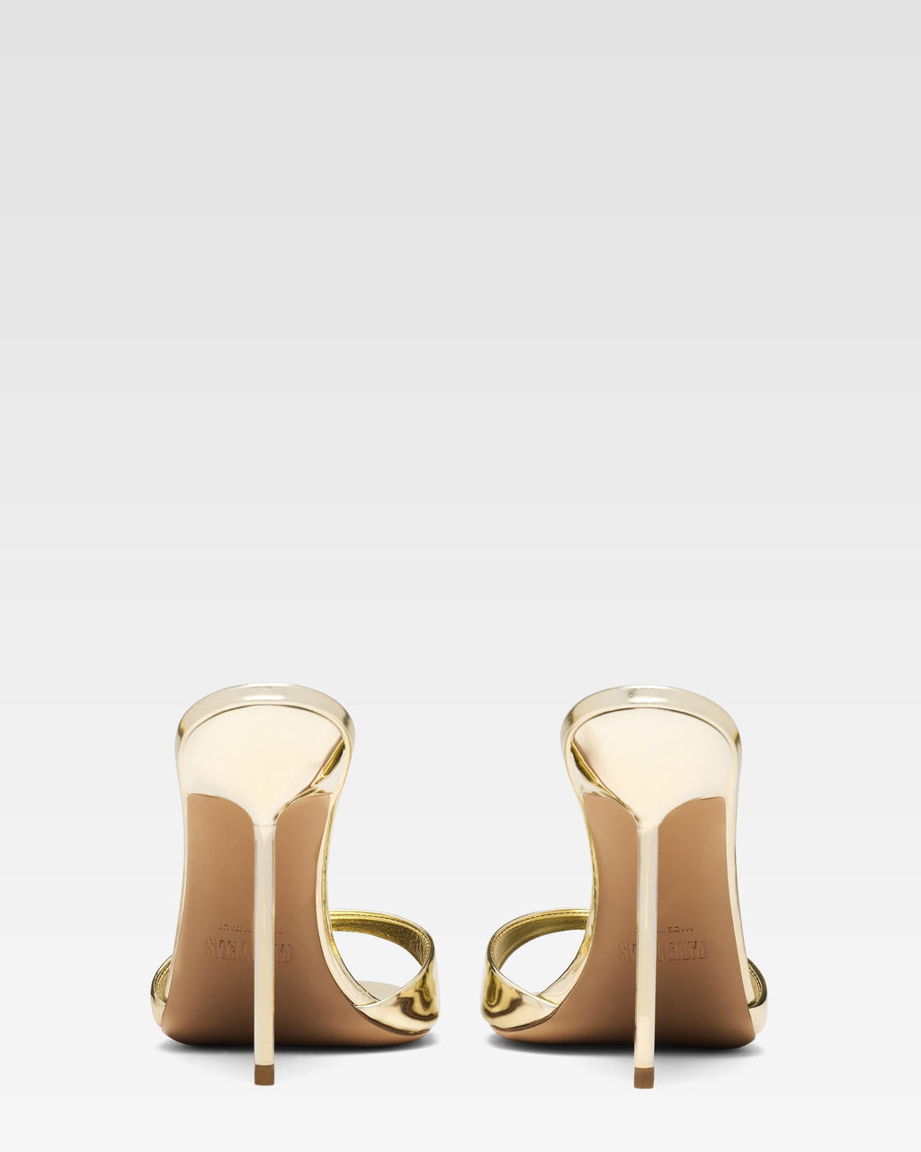Mule de piel espejo