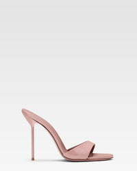 Pantoletten aus Lackleder in Blutenrosa — Pink