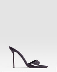 MULE IN VERNICE — VIOLET BLACK