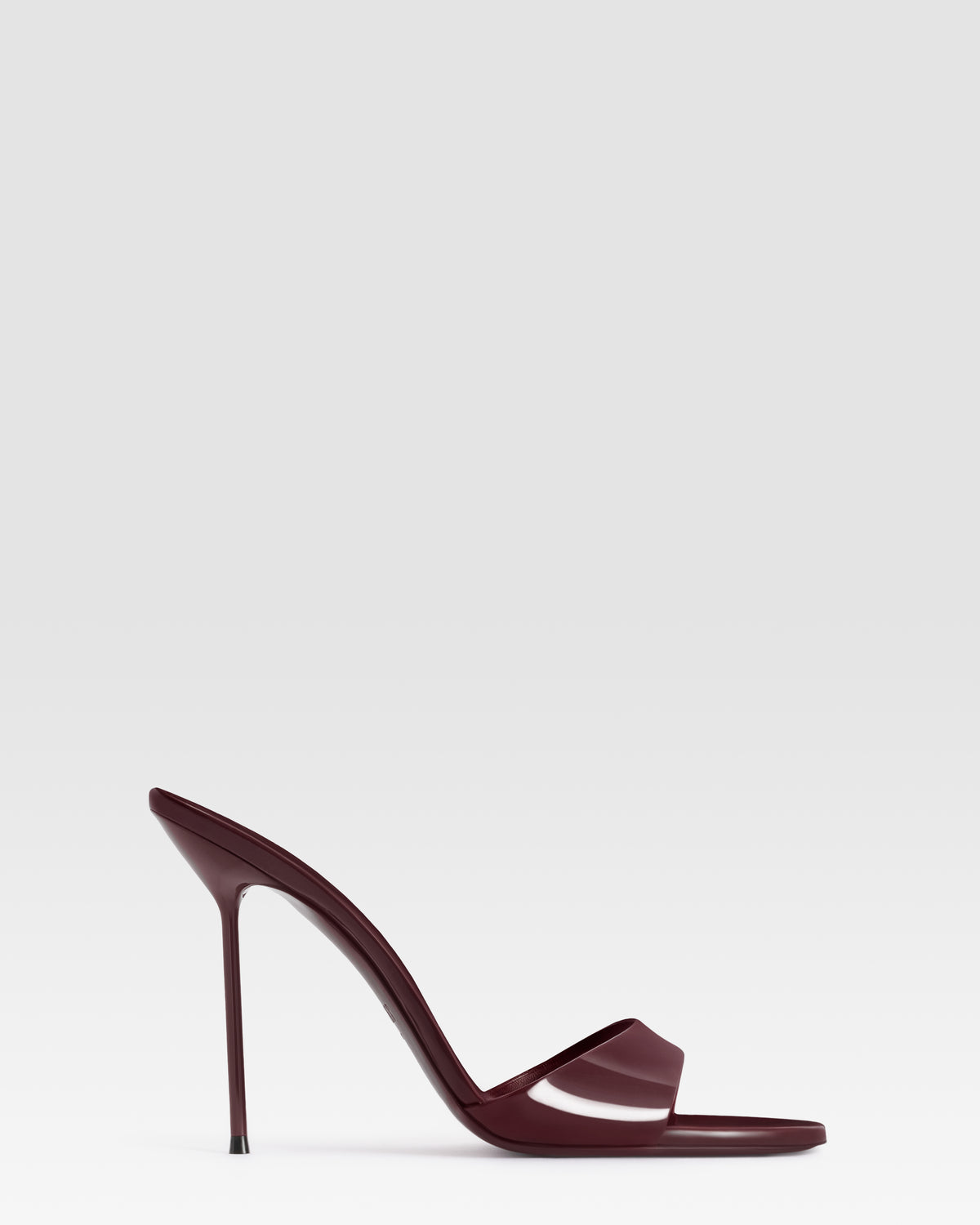 Patent leather Mule