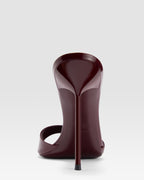 Patent leather Mule