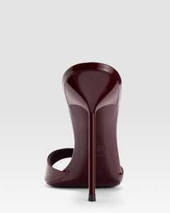Patent leather Mule