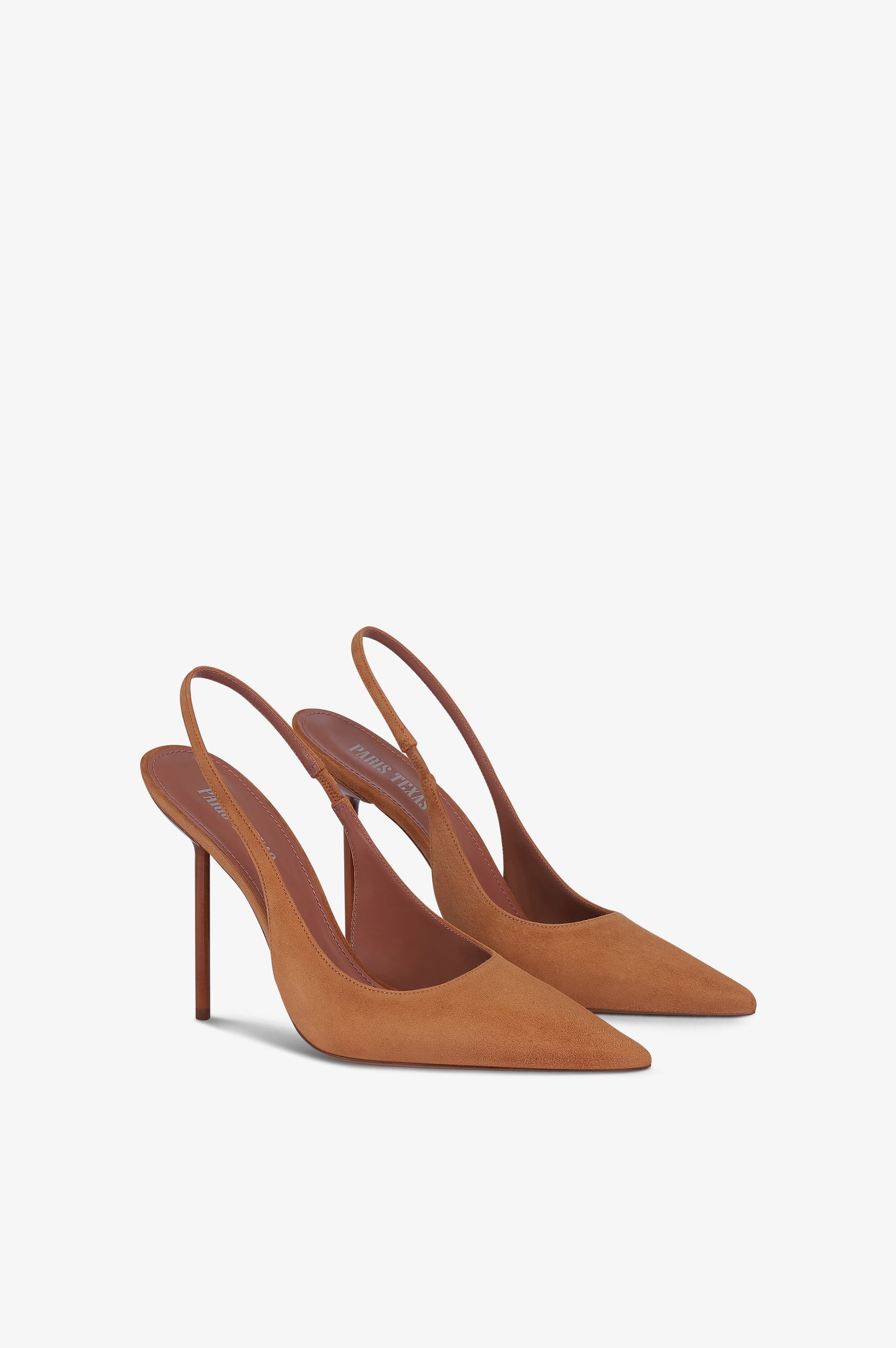 Slingbacks en ante color conac