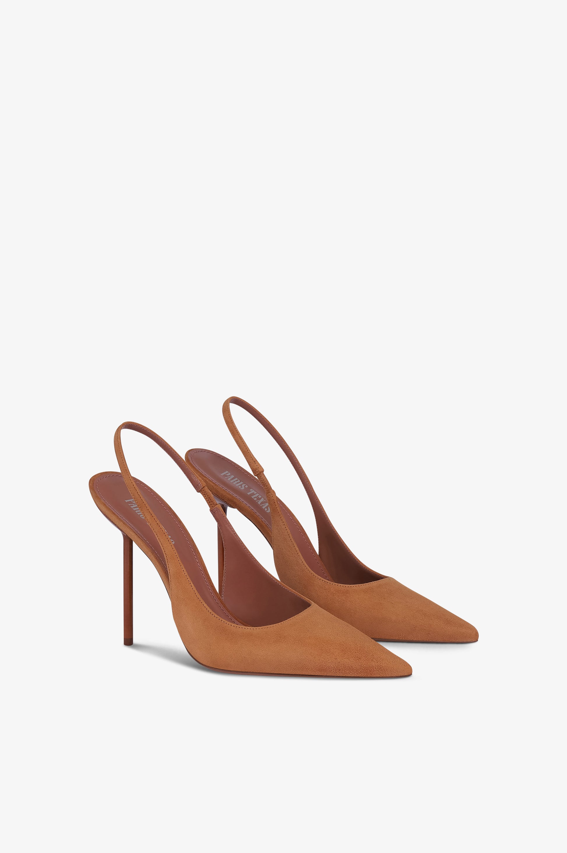Slingbacks en ante color conac