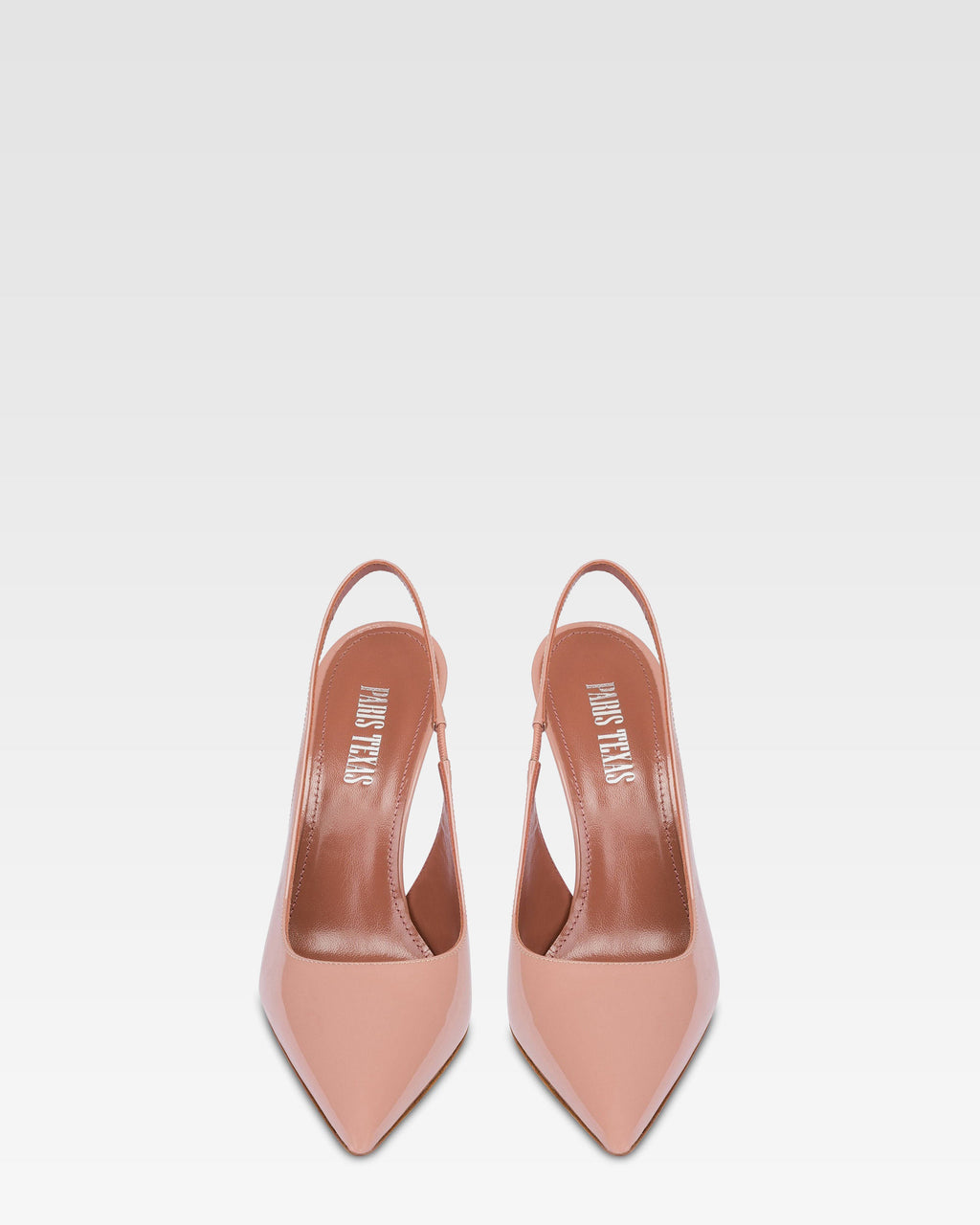 Slingbacks in pink patent