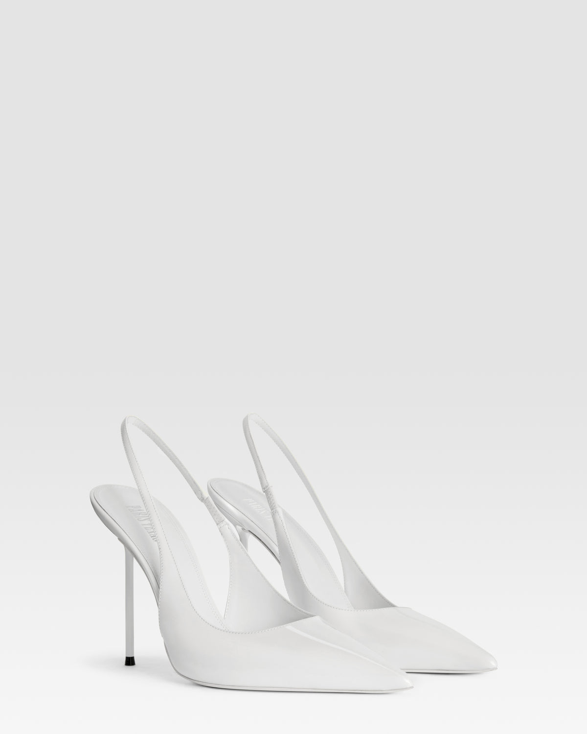 slingback in vernice