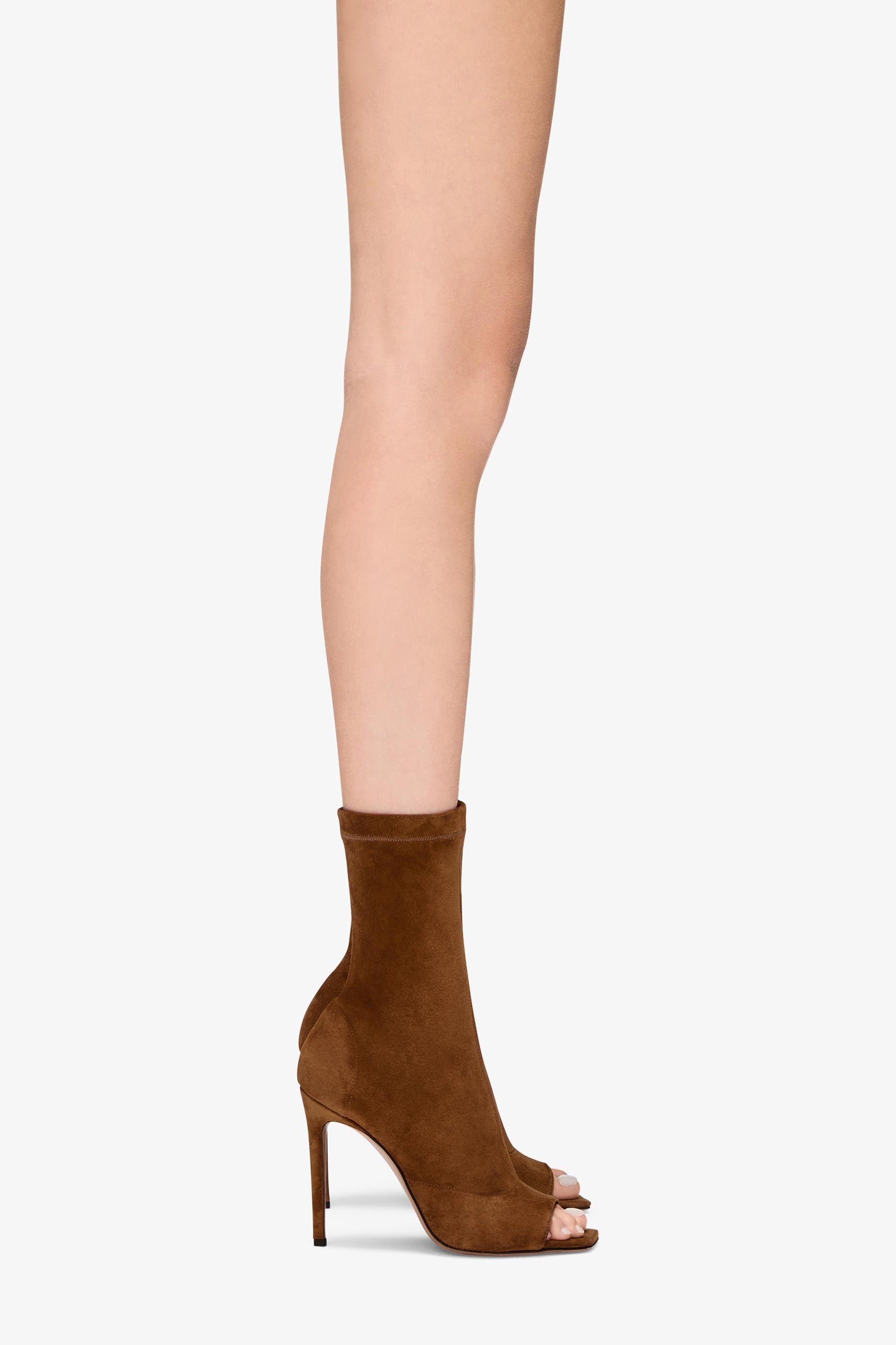 Rhum stretch suede ankle boot - Product worn